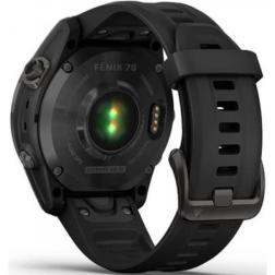 Garmin Fenix 7s Sapphire Solar Carbon Gray DLC Titanium / Black Band 