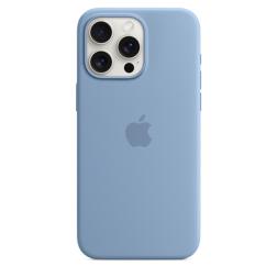 Чехол iPhone 15 Pro Max Silicone Case with MagSafe - Winter Blue