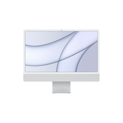 Apple iMac 24" Retina 4,5K, (M1 8C CPU, 8C GPU), 8 ГБ, 512 ГБ SSD, серебристый