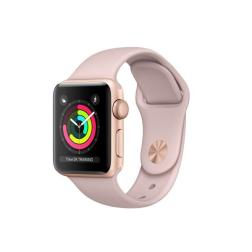 Apple Watch Series 3 42mm GPS Gold Aluminum Case with Pink Sand Sport Band