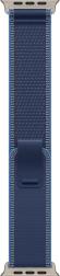 Apple Watch Ultra 3 (2025) 49mm Natural Titanium Case with Blue/Bright Blue Trail Loop