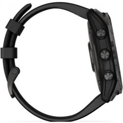 Garmin Fenix 7x Sapphire Solar Black DLC Titanium / Black Band