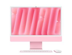 Моноблок Apple iMac 24 Retina 4,5K (M4, 10C CPU/10C GPU, 2024), 16 Гб, 256 Гб SSD, розовый