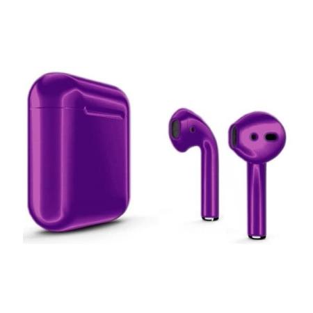 Apple AirPods (New BlackBerry) наушники в зарядном футляре