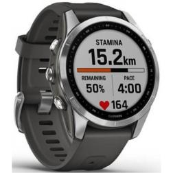 Garmin Fenix 7s Silver With / Graphite Band