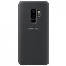 Чехол накладка Silicone Cover для Samsung S 9+ (Black)