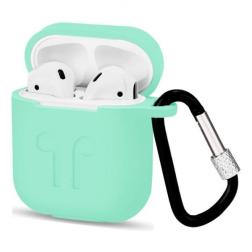 Силиконовый чехол Silicon Case для AirPods (Красный)