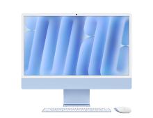 Моноблок Apple iMac 24 Retina 4,5K (M4, 8C CPU/8C GPU, 2024), 16 Гб, 256 Гб SSD, синий