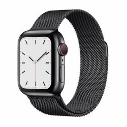 Apple Watch S5 40mm (Cellular) Space Black Stainless Steel / Black Milanese Loop